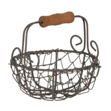 6y3766-storage-basket-o-11x11-cm-brown-iron-wood-round-basket